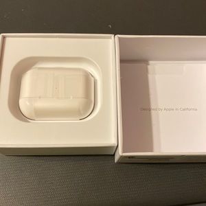 AirPod Pros with wireless charging case